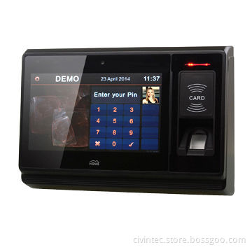 Fingerprint TCP/IP Time Attendance System with Intelligent Bone ID Software